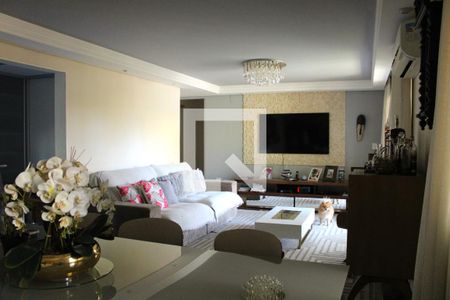 Sala de apartamento à venda com 4 quartos, 190m² em Jardim Trussardi, São Paulo