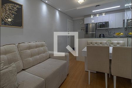 sala de apartamento para alugar com 2 quartos, 41m² em Jardim São Savério, São Paulo