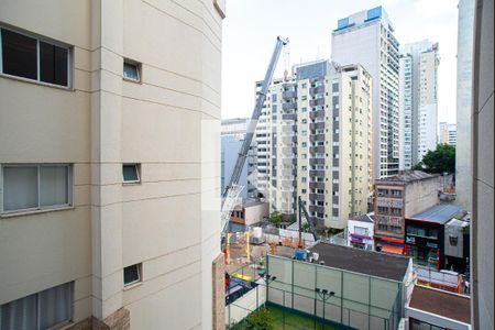 Vista da Varanda da Sala de apartamento para alugar com 1 quarto, 40m² em Consolação, São Paulo
