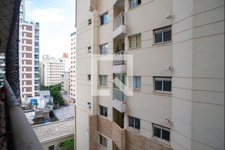 Vista da Varanda da Sala de apartamento para alugar com 1 quarto, 40m² em Consolação, São Paulo
