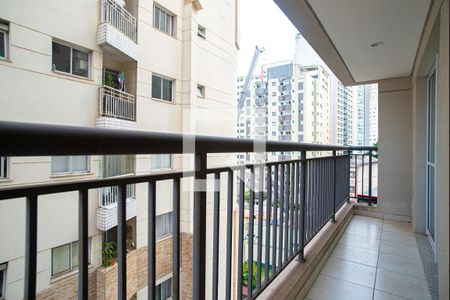 Varanda da Sala de apartamento para alugar com 1 quarto, 40m² em Consolação, São Paulo