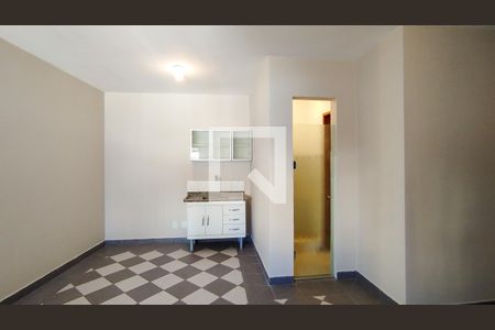 Quarto/Cozinha de kitnet/studio para alugar com 1 quarto, 24m² em Santa Paula, São Caetano do Sul
