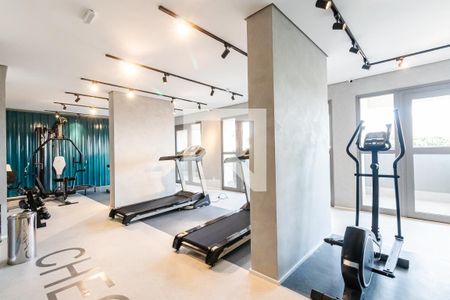 Apartamento à venda com 28m², 1 quarto e sem vaga Apartamento à venda com 28m², 1 quarto e sem vagaÁrea comum - Academia