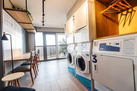 Apartamento à venda com 28m², 1 quarto e sem vaga Apartamento à venda com 28m², 1 quarto e sem vagaLavanderia