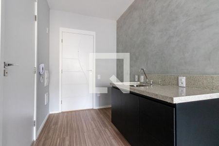 Studio - Cozinha de apartamento à venda com 1 quarto, 28m² em Chácara Seis de Outubro, São Paulo