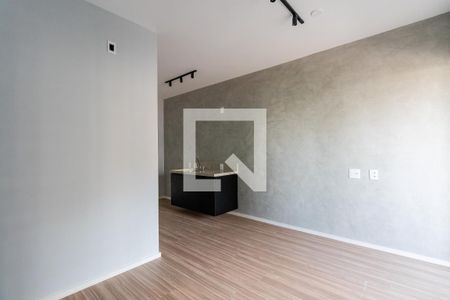 Studio - Cozinha de apartamento para alugar com 1 quarto, 28m² em Chácara Seis de Outubro, São Paulo
