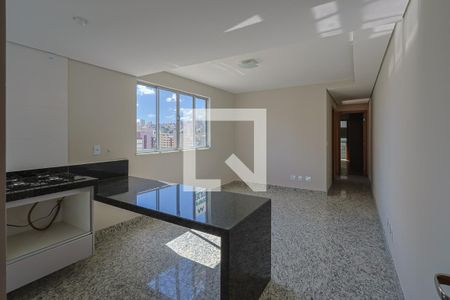 Sala de apartamento à venda com 2 quartos, 57m² em Serra, Belo Horizonte