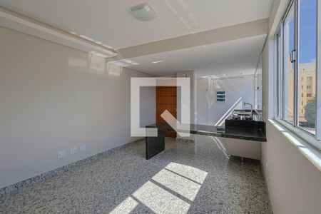 Sala de apartamento à venda com 2 quartos, 57m² em Serra, Belo Horizonte