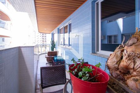 Varanda da Sala de apartamento à venda com 4 quartos, 125m² em Icaraí, Niterói