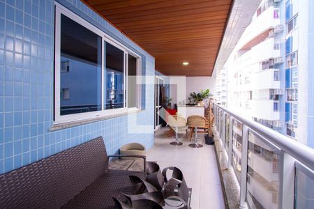 Varanda da Sala de apartamento à venda com 4 quartos, 125m² em Icaraí, Niterói