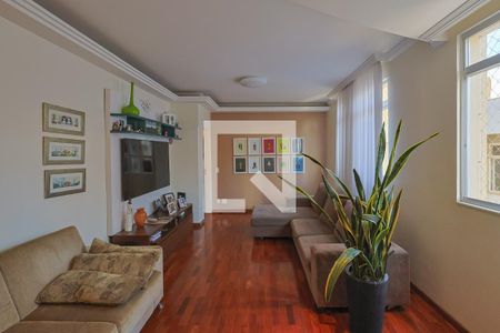 Sala de apartamento à venda com 4 quartos, 150m² em Gutierrez, Belo Horizonte