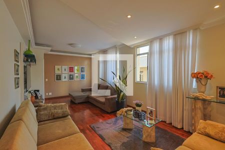 Sala de apartamento à venda com 4 quartos, 150m² em Gutierrez, Belo Horizonte