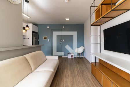 Sala de apartamento à venda com 1 quarto, 53m² em Cambuci, São Paulo