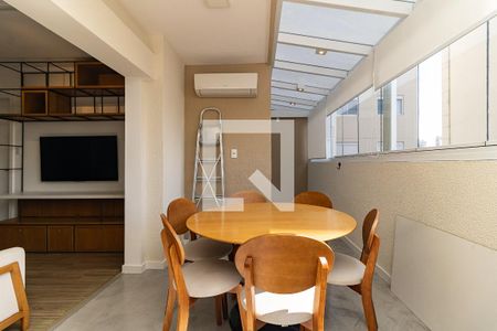 Apartamento à venda com 53m², 1 quarto e 1 vagaVaranda