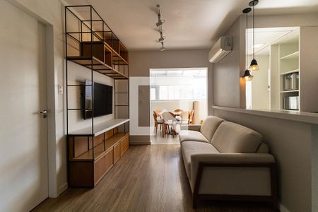 Sala de apartamento para alugar com 1 quarto, 53m² em Cambuci, São Paulo