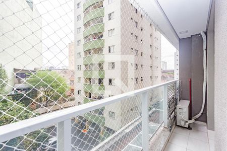 Varanda do Studio de kitnet/studio para alugar com 1 quarto, 28m² em Aclimação, São Paulo