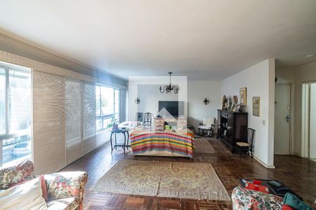 Sala de apartamento à venda com 4 quartos, 223m² em Urca, Rio de Janeiro