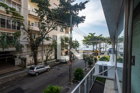 Sala vista de apartamento à venda com 4 quartos, 223m² em Urca, Rio de Janeiro