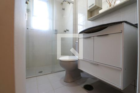 Banheiro da Suíte de apartamento à venda com 2 quartos, 53m² em Barra Funda, São Paulo