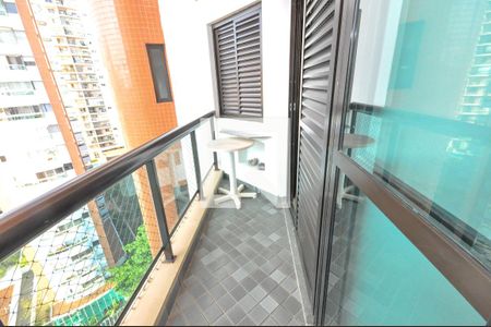 Varanda da Sala e Suíte de apartamento à venda com 1 quarto, 57m² em Pinheiros, São Paulo