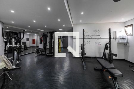 Apartamento à venda com 57m², 1 quarto e 2 vagas Apartamento à venda com 57m², 1 quarto e 2 vagasÁrea comum - Academia