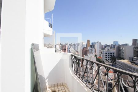 Varanda da Suíte  de apartamento à venda com 3 quartos, 142m² em Vila Nova Conceição, São Paulo