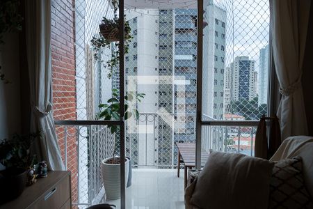 Vista da Sala de apartamento à venda com 2 quartos, 55m² em Chácara Inglesa, São Paulo