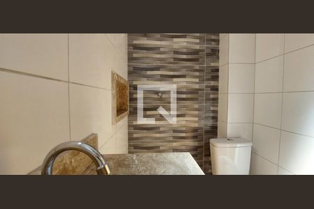 Banheiro Quarto 1 suíte de apartamento para alugar com 2 quartos, 93m² em Parque das Nações, Santo André
