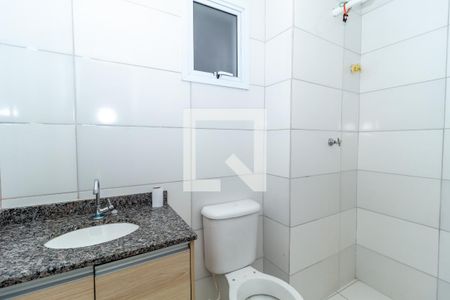 Banheiro de kitnet/studio para alugar com 1 quarto, 26m² em Tatuapé, São Paulo