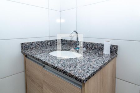 Banheiro de kitnet/studio para alugar com 1 quarto, 26m² em Tatuapé, São Paulo