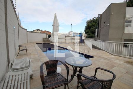 Área comum - Piscina de kitnet/studio para alugar com 1 quarto, 26m² em Jardim Betânia, Sorocaba