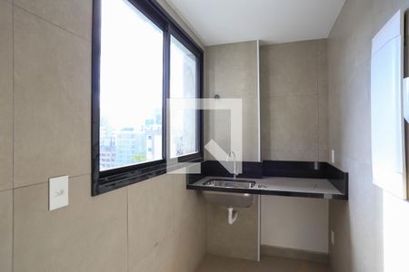 Cozinha e Área de Serviço de apartamento à venda com 2 quartos, 140m² em Lourdes, Belo Horizonte