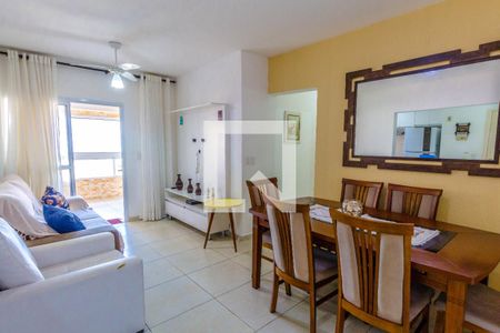 Sala de apartamento para alugar com 3 quartos, 90m² em Cidade Ocian, Praia Grande