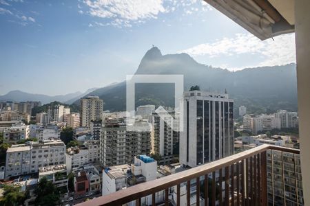 Sala varanda de apartamento para alugar com 3 quartos, 90m² em Humaitá, Rio de Janeiro