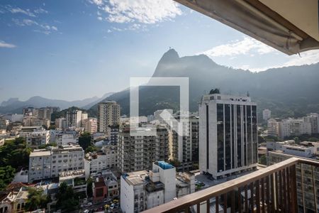 Sala varanda de apartamento para alugar com 3 quartos, 90m² em Humaitá, Rio de Janeiro