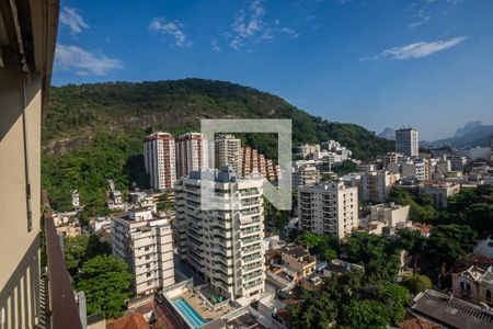 Sala varanda  de apartamento para alugar com 3 quartos, 90m² em Humaitá, Rio de Janeiro