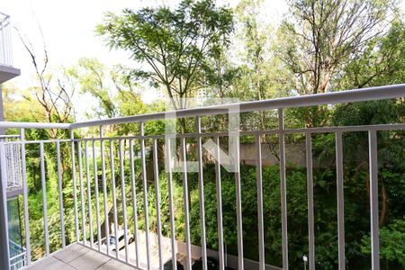 Vista da sacada da Sala de apartamento para alugar com 2 quartos, 48m² em Vila Andrade, São Paulo