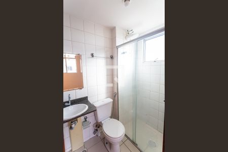 Banheiro da Suíte de apartamento à venda com 3 quartos, 72m² em Santa Efigênia, Belo Horizonte