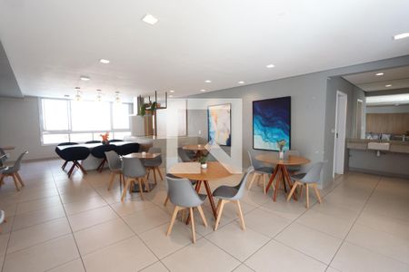 Apartamento para alugar com 38m², 2 quartos e 1 vagaÁrea comum - Salão de festas