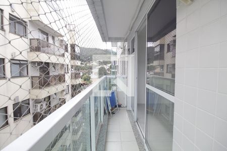 Varanda da Sala de apartamento para alugar com 2 quartos, 70m² em Freguesia (jacarepaguá), Rio de Janeiro
