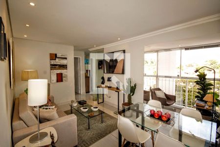 sala de apartamento à venda com 2 quartos, 56m² em Pompéia, Belo Horizonte