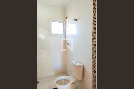 Banheiro da Suite de apartamento à venda com 2 quartos, 100m² em Vila Camilopolis, Santo André