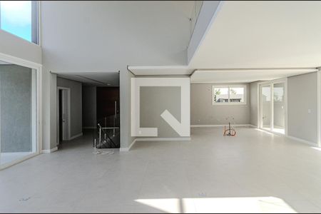 Detalhe Sala de Estar / Sala de Jantar de casa de condomínio à venda com 3 quartos, 299m² em Vila Nova, Porto Alegre