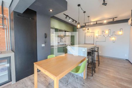 Sala/Cozinha de apartamento para alugar com 2 quartos, 64m² em Bela Vista, São Paulo