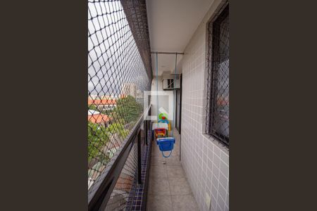 Varanda da Sala de apartamento à venda com 3 quartos, 85m² em Tijuca, Rio de Janeiro