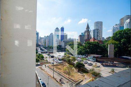 Vista da Sala/Quarto de kitnet/studio à venda com 1 quarto, 34m² em Consolação, São Paulo