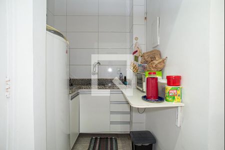 Studio à venda com 34m², 1 quarto e sem vagaCozinha