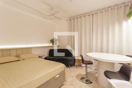 Studio para alugar com 25m², 1 quarto e sem vagaSala/Quarto