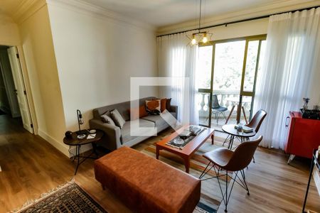 Sala de apartamento à venda com 3 quartos, 117m² em Vila Andrade, São Paulo