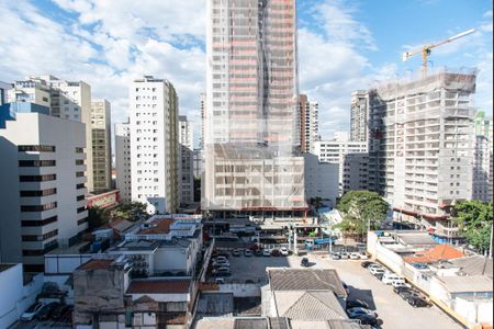 Vista da varanda de kitnet/studio à venda com 1 quarto, 24m² em Paraíso, São Paulo